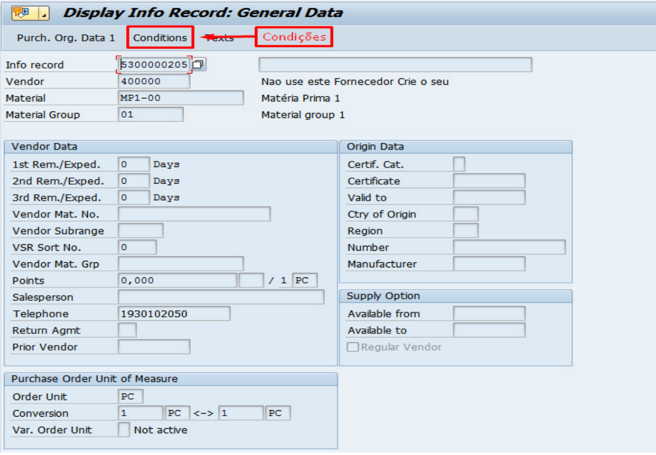Me11 Registro Info ME11 e Source List ME01 no SAP 4 • Freire Cruz